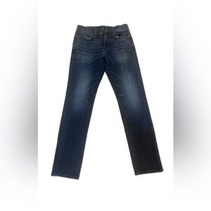 Mens J Crew FLEX Blue Jeans Straight Style Size W30 L32